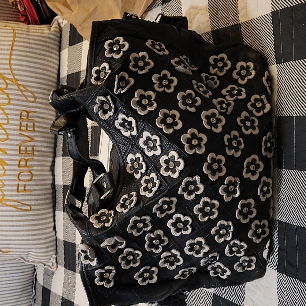 Amerileather Black Hobo Purse Used Once